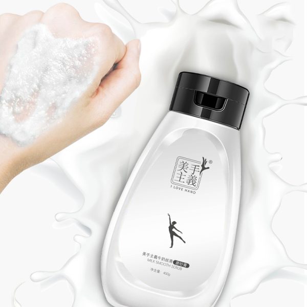 milk smooth scrub